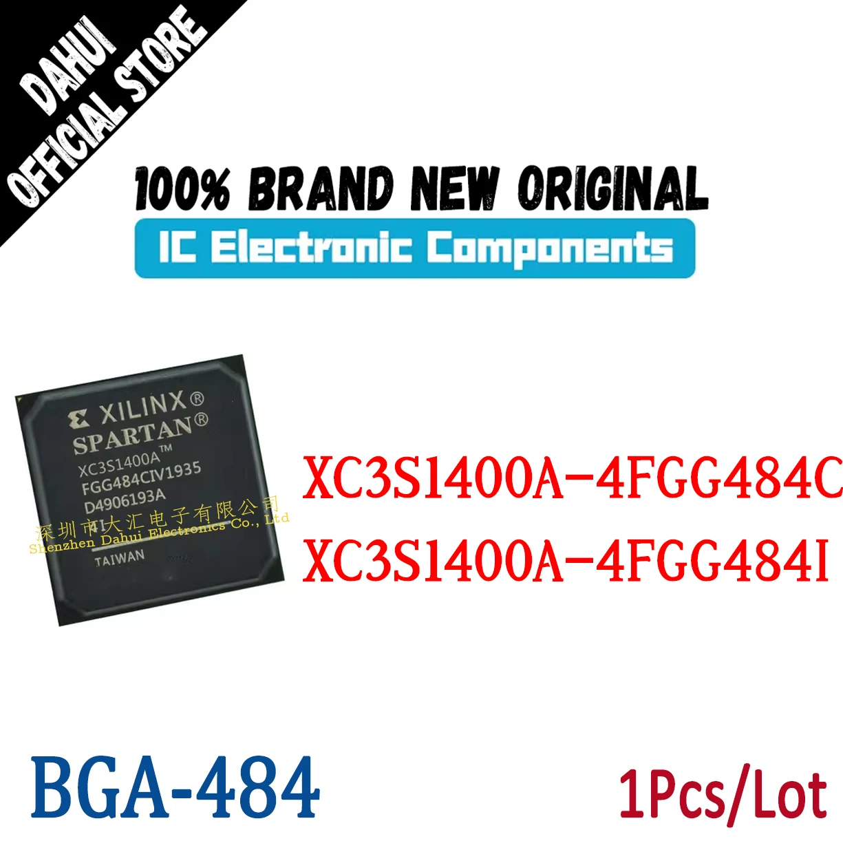 

XC3S1400A-4FGG484C XC3S1400A-4FGG484I XC3S1400A BGA-484 Programmable logic chip IC new original