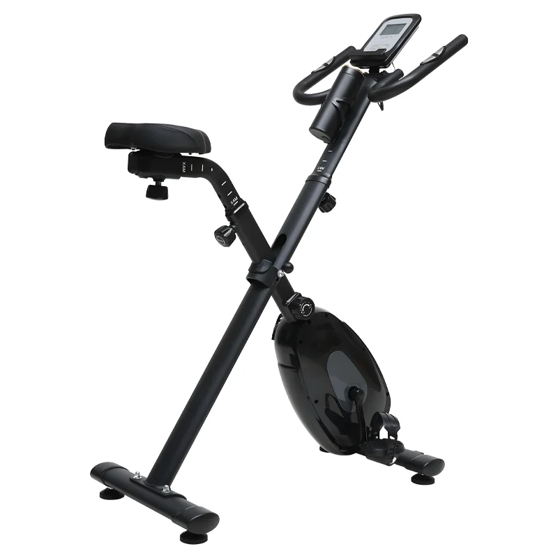 Silent Cycling Indoor Fat-Burning Exercise Bike Foldable Aerobic Fitness Sports Equipment Magnetically Controlled Home Use Bikes