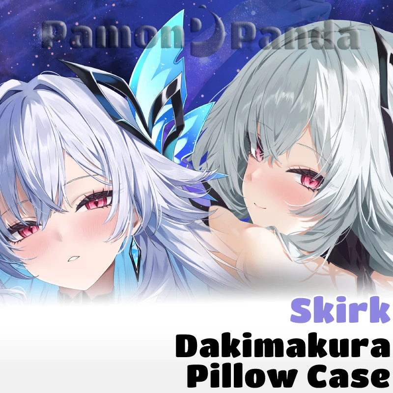 

Skirk Dakimakura Genshin Impact Game Pillow Case Hugging Full Body Sexy Pillowcase Cushion Cover Home Bedding Decor Otaku Gift