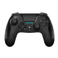 NE Wireless Controller for PS4 PS3 Ps4/3 PC Cellphone Programmable Remote Control with 6-Axis Gyro/Turbo/Vibration/Joystick