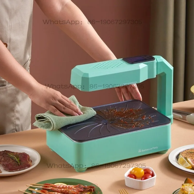 110V Smokeless Barbecue Machine Cross-border  Household Electric  l Machine Household Appliances