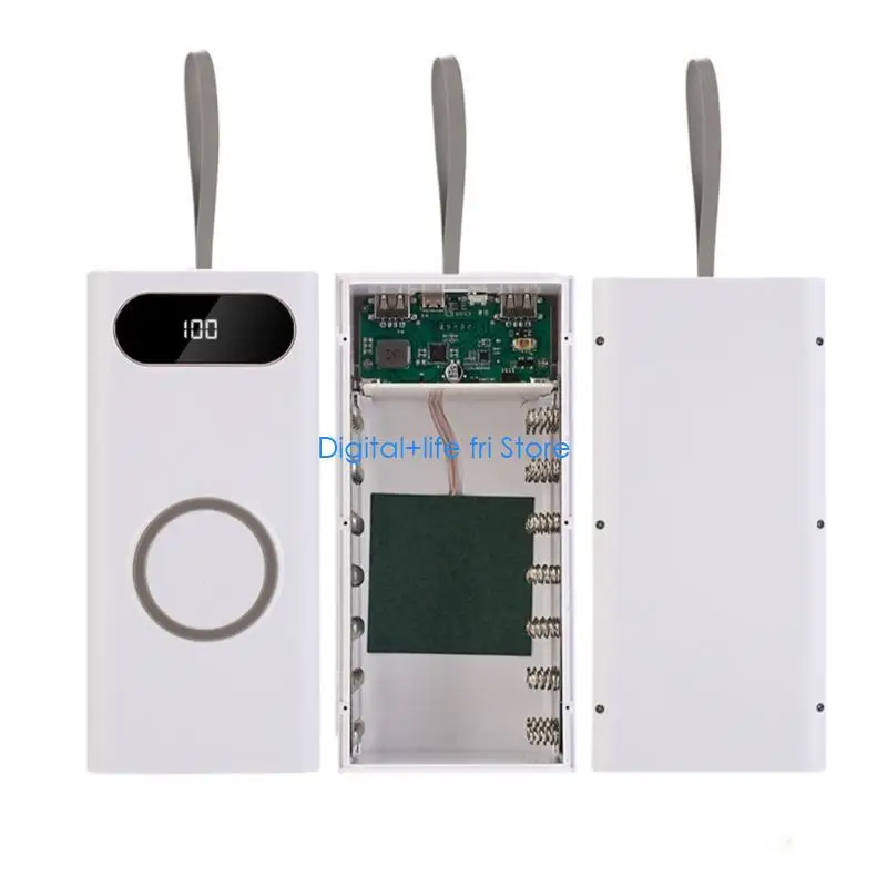 

E06D LCD Display Battery Holder Plastic Shells Case Not Need Welding