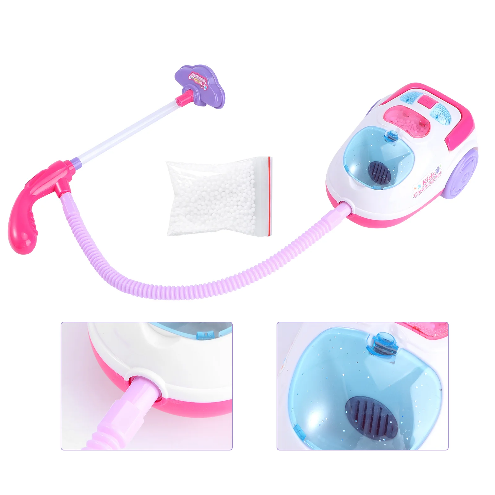 Aspirateur électrique de Simulation pour enfants, jouet pour enfants, collecteur de poussière, nettoyage éducatif, collecteur Abs, maison de jeu