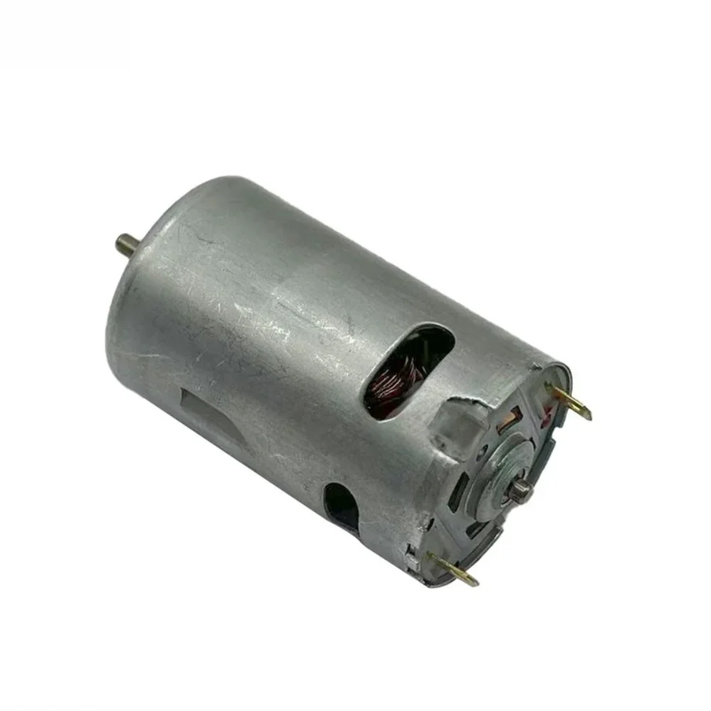 550 Brushless DC Motor 21V 38000 RPM High-Speed Electric Blower Motor For Power Tools Silver 7.5x3.55x1.3cm