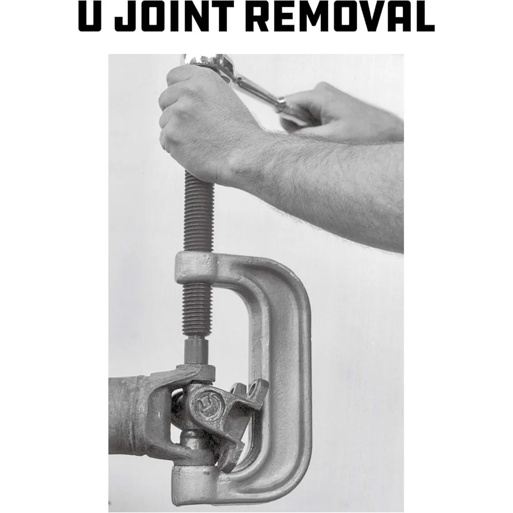 CONJUNTO DE FERRAMENTA DE SERVIÇO DE JOINT DE BALL E U - Remova/instalação para Ford, GM, Dodge, Adaptadores incluídos