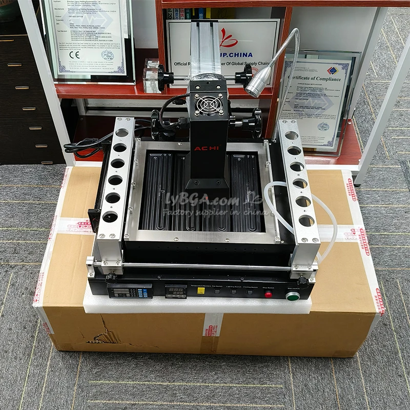 ACHI IR pro SC 2800 واط الأشعة تحت الحمراء بغا محطة إعادة العمل لحام PCB اللوحة الأم رقاقة تجديد آلة إصلاح للإلكترونيات