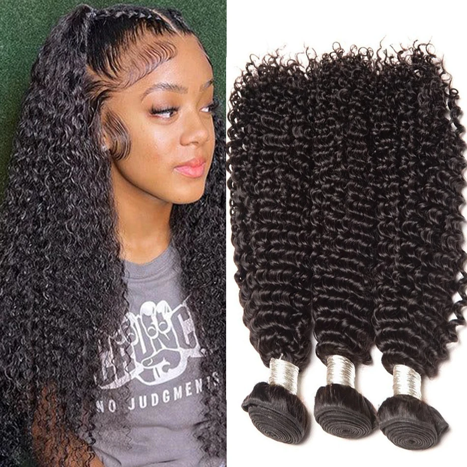 Cheap Brazilian 10A Small Kinky Curly Bundles Unprocessed Kinky Curly Human Hair Pixie Curls Weave 100% Human Hair Extensions