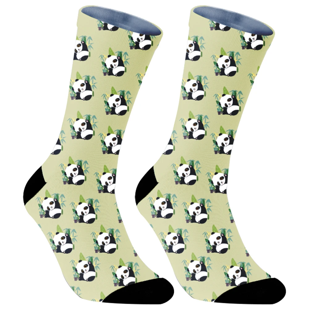 Harajuku calzini modello tubo lungo Happy Socks Halloween novità Casual Crazy Socks 2024 nuovo