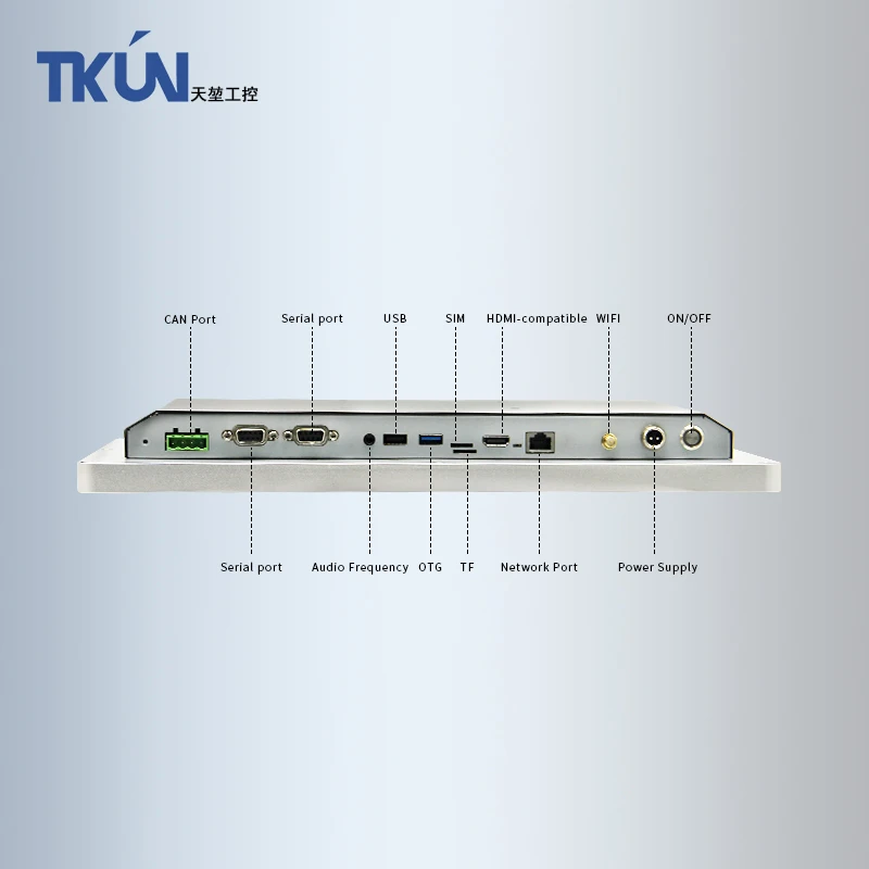 TKUN-máquina multitáctil capacitiva, dispositivo todo en uno, Android, para Industria, PC, tableta, 13,3/15,6/18,5/21,5 pulgadas, RK3568