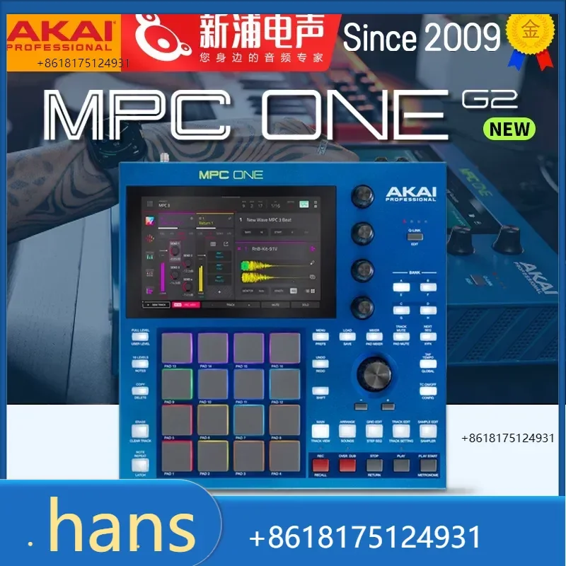 2026 Factory Direct Sales Akai MPC ONE G2 Sample Arranger Keyboard Drum Machine Controller Music Pad Synthesizer