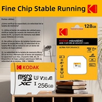 Tarjeta Kodak MicroSD tarjeta de memoria roja 32GB 64GB 128GB 256GB 512GB Class10 TF tarjeta Flash SDXC U3 V30 4K de alta veloci