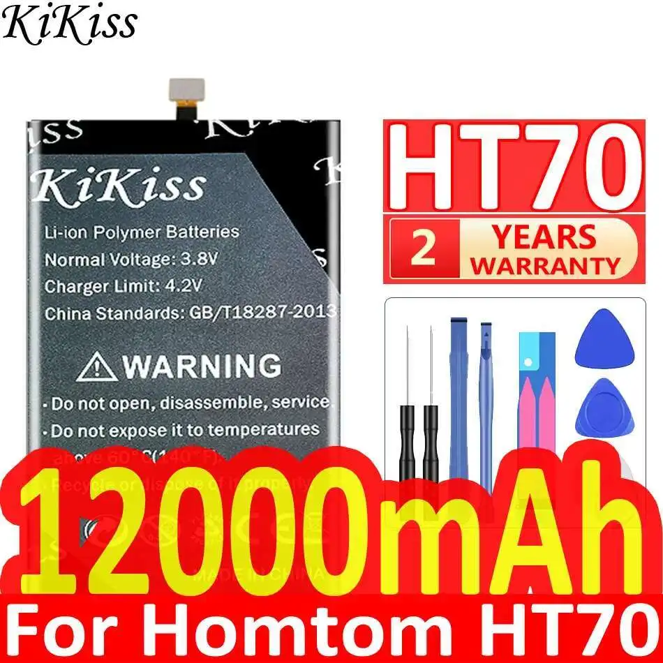 

For Homtom HT70 Safe 12000Mah Mobile Phone Battery Durable