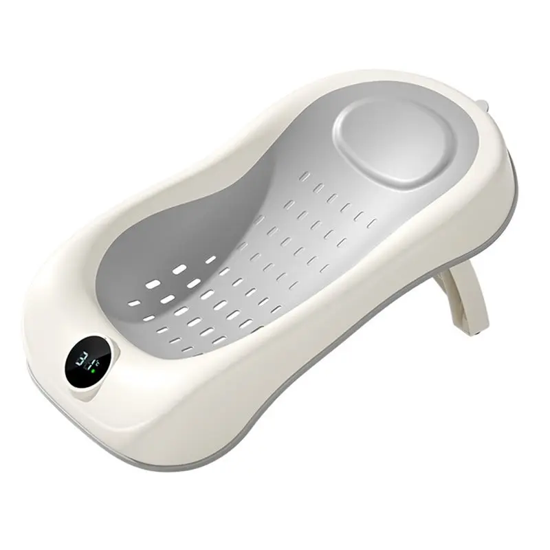 foldable-baby-tub-ergonomic-design-with-temperature-sensing-non-slip-backrest-infant-shower-mat