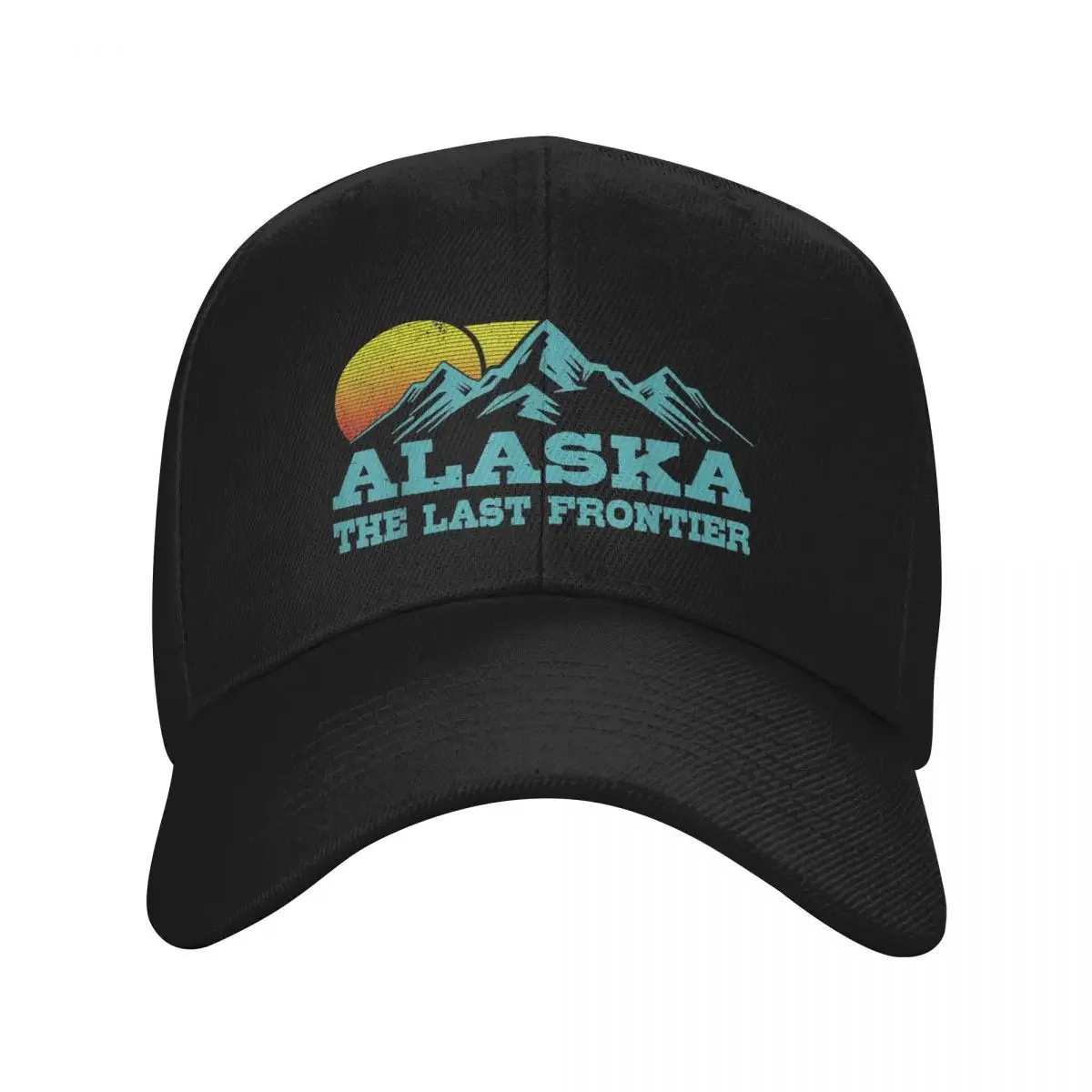 

ALASKA THE LAST FRONTIER Baseball Cap hard hat Christmas Hat Men's Caps Women's