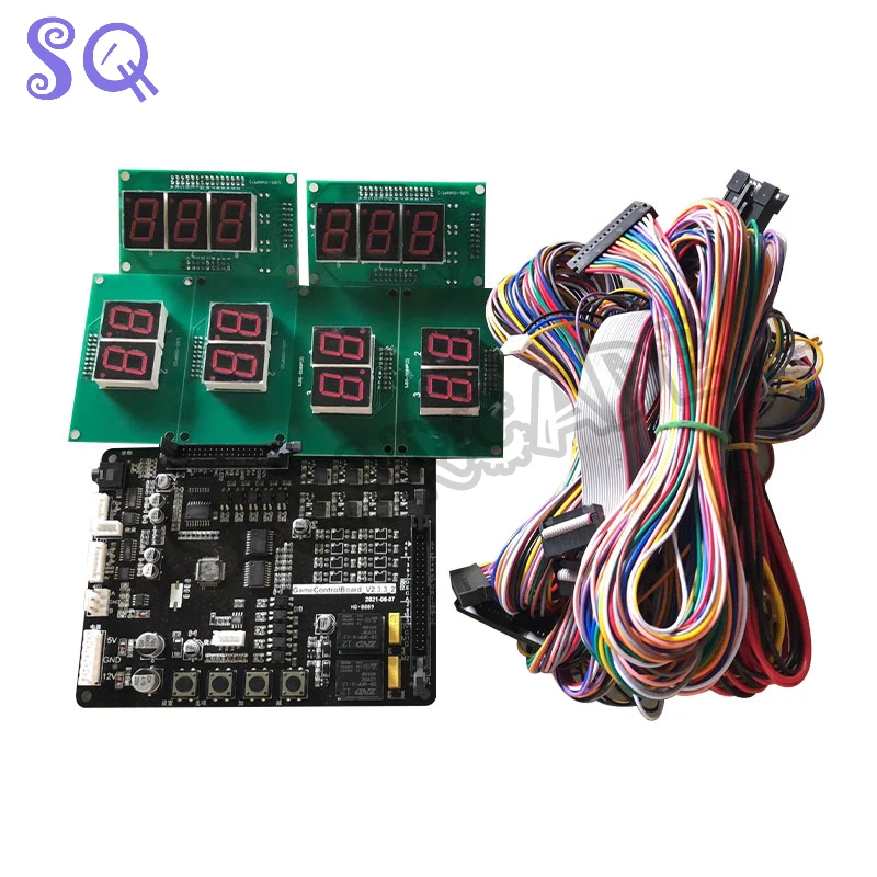 

Two-Player Air Hockey Kit With Motherboard, Display, And Cables, Coin-Operated Arcade Game Kit, Double-Bet, Double-Back.