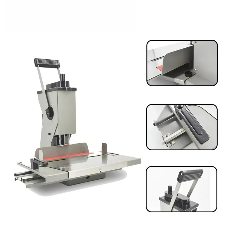 

WD50 Electric Hole Puncher Paper Drilling Machine Heavy D uty Punch Paper Hole Puncher