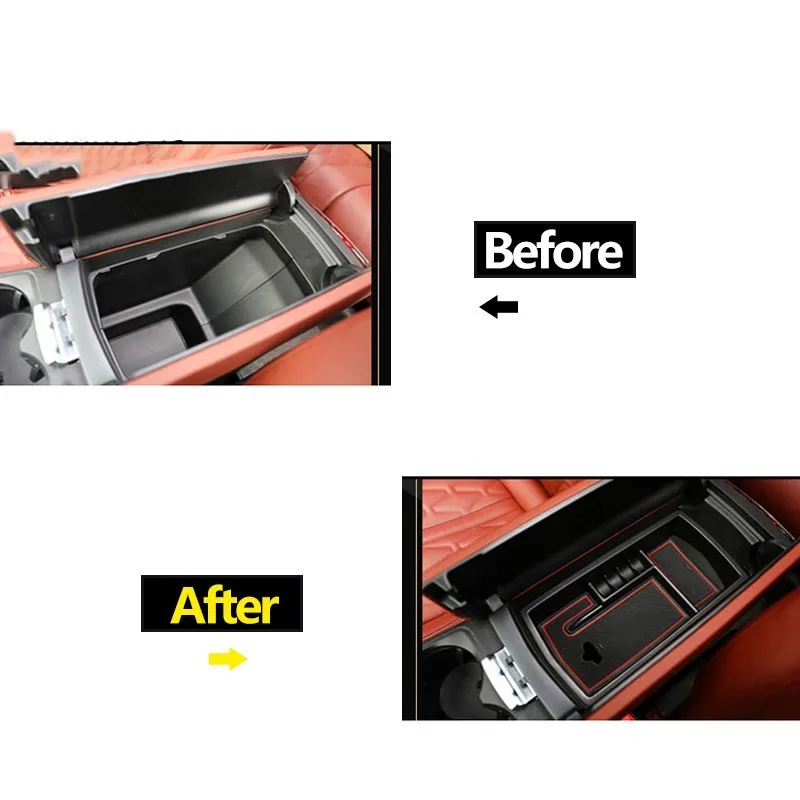 

For Peugeot 3008 GT 2017~2025 Car Door Armrest Filler Storage Box For Holding Sunglasses Phones,Key,Card Storage Box Accessories