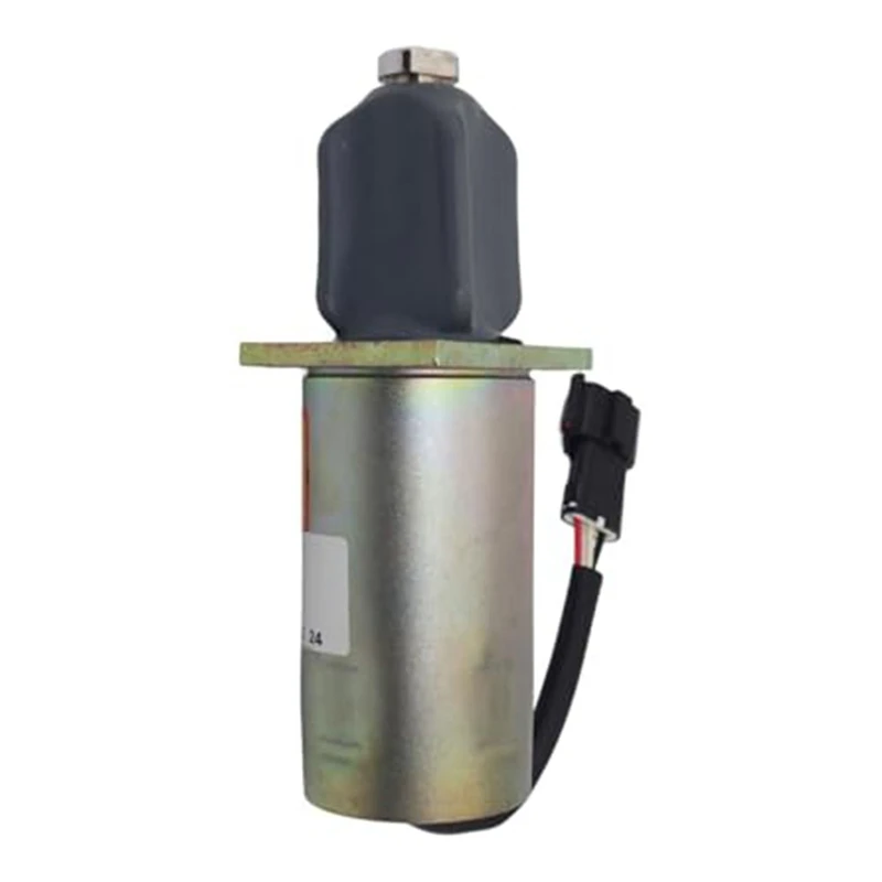 Super Sale 24V Engine Shutdown Solenoid Valve 65.25900-6006A for Doosan D1146T