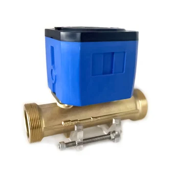 ASW-1 ultrasonic liquid flow meter RS485/USART small diameter DN15-40mm threaded connection copper tube smart water meter