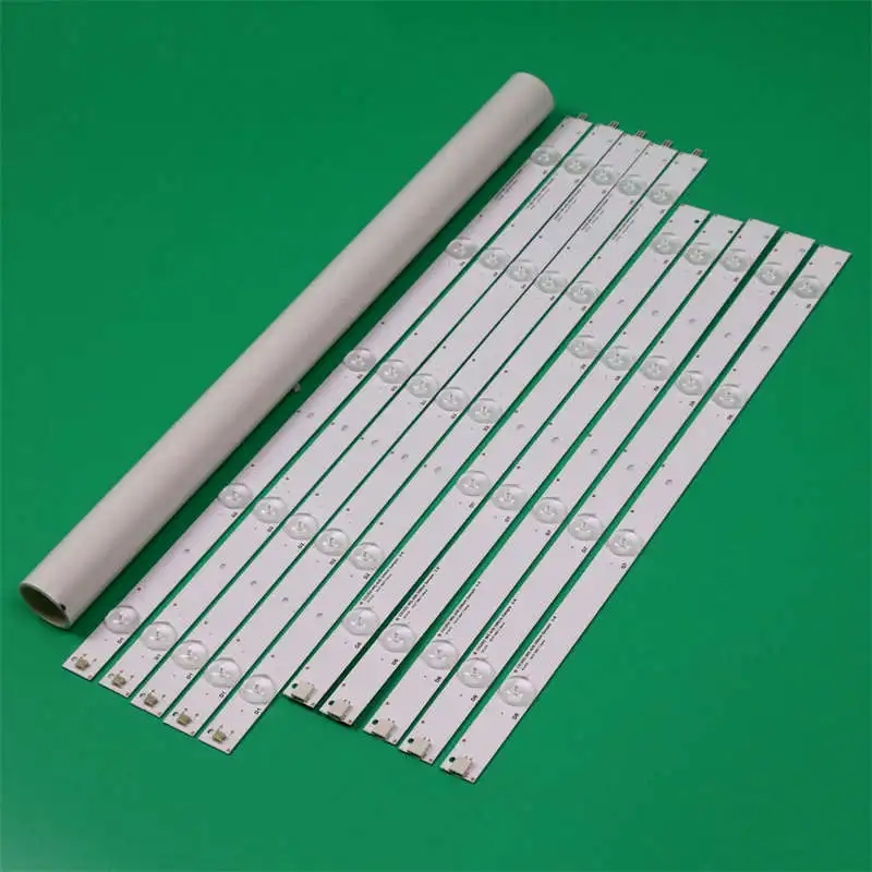 

10 шт. новые светодиодные планки подсветки для телевизора 131202-WS-420-500nit-Sample 3-L/R, подсветка для TC-42AS610B 42AS610L 42AS610X