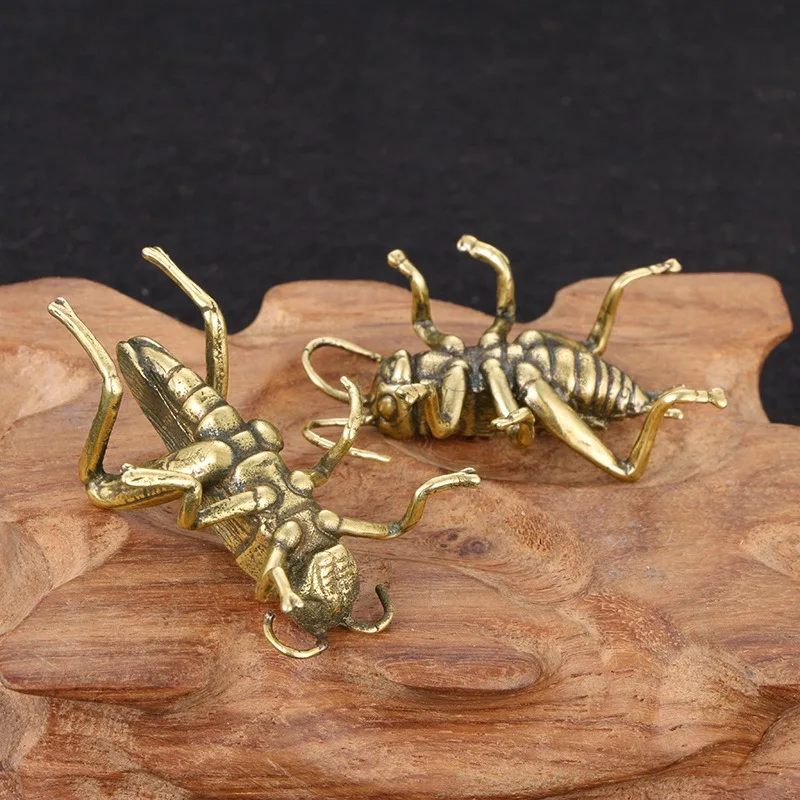 Creative Solid Brass Crickets - Office Table Accessories Unique 评论和价格