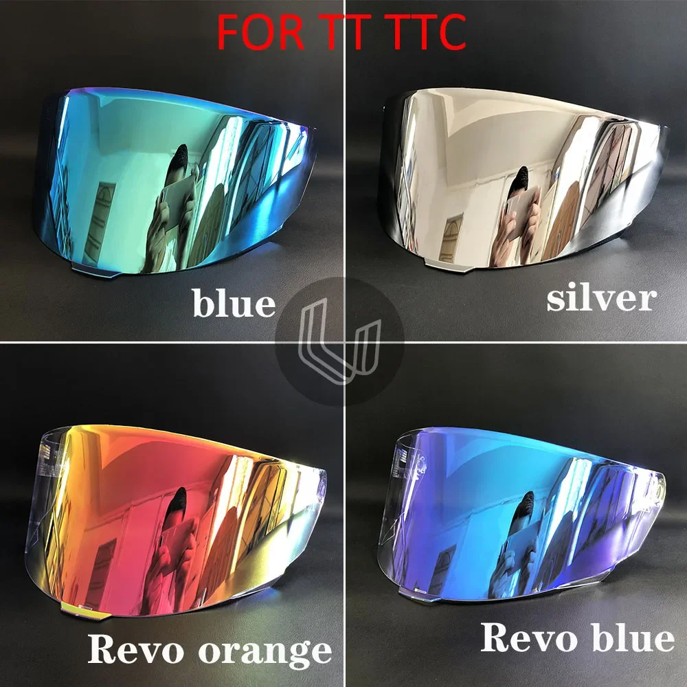 Helmet Visor For KYT TT TTC Motorcycle Anti-scratch Wind Shield Motorbike Helmet Lens Full Face Accessories Glasses