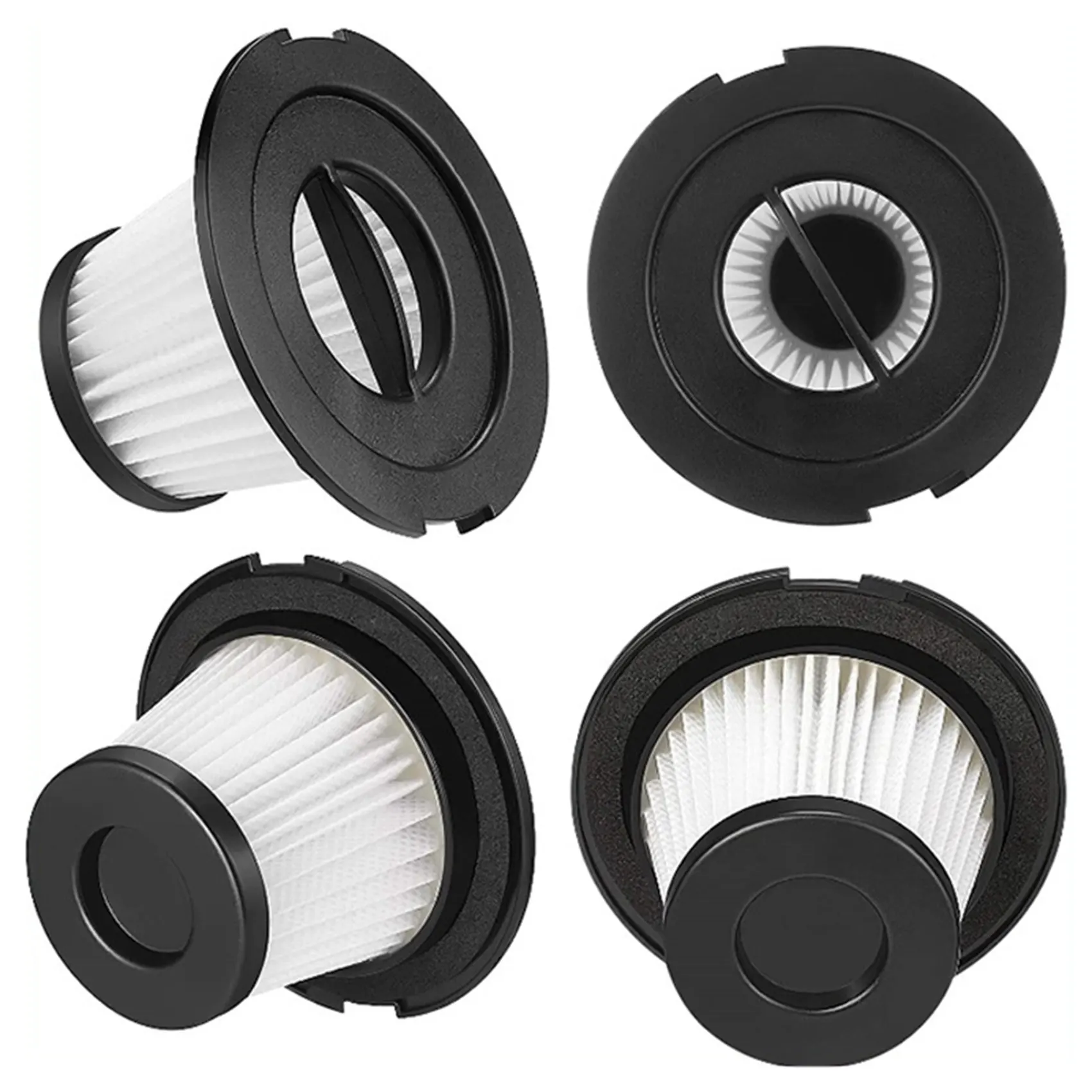 THIVN-8 Set Replacement Filters Strainer Screen For Moosoo K17 Cordless Vacuum Cleaner Replace Filter Parts