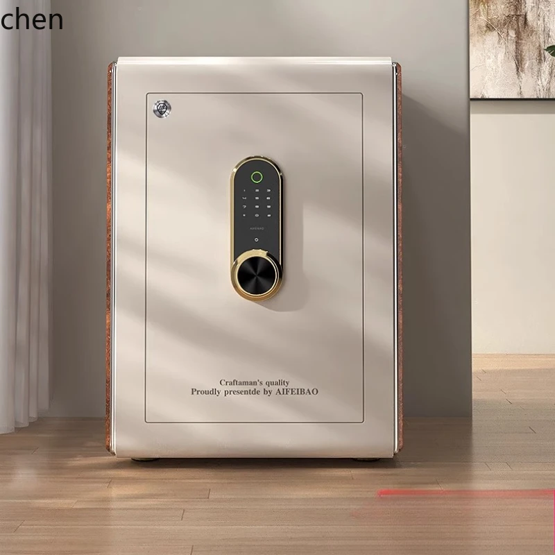 HT anti-theft safe, fingerprint password, smart safe, all-steel wall entry