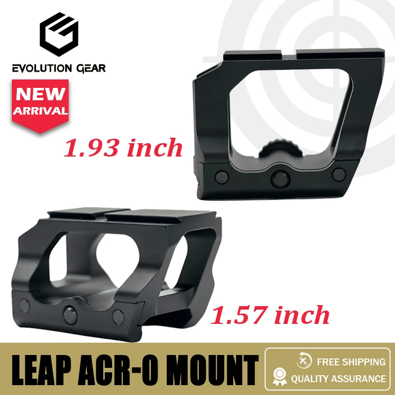 

Тактическое крепление Evolution Gear Scar Style 1.57/1.93 дюйма Leap P-11 с быстросъемным креплением QD для коллиматорного прицела P-22