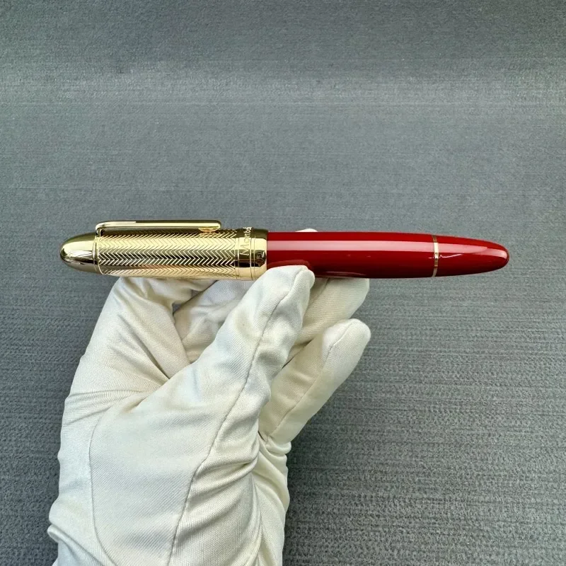 

Montefiore Full Metal Fountain Pen Iridium Gold F 0.5mm Nib Ink Pen Absorb Ink Financial School Office Supplies Stationery Write