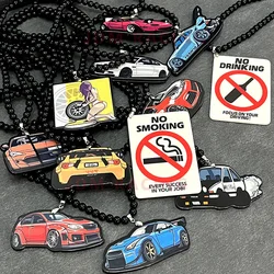 JDM RACING style Creative Car Model Car Rearview Mirror Pendant Car Pendant Interior Accessories Anging Ornament Auto Styling