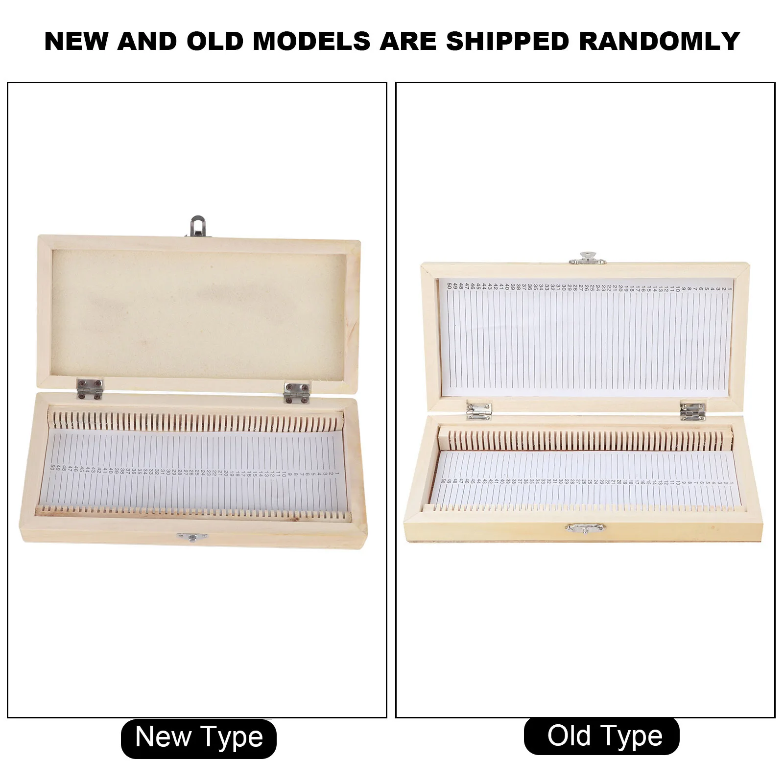 Specimens Slide Box Microscope Slide Box Biology Glass Prepared Microscope Slides Specimens Wooden Slide Storage Box Case