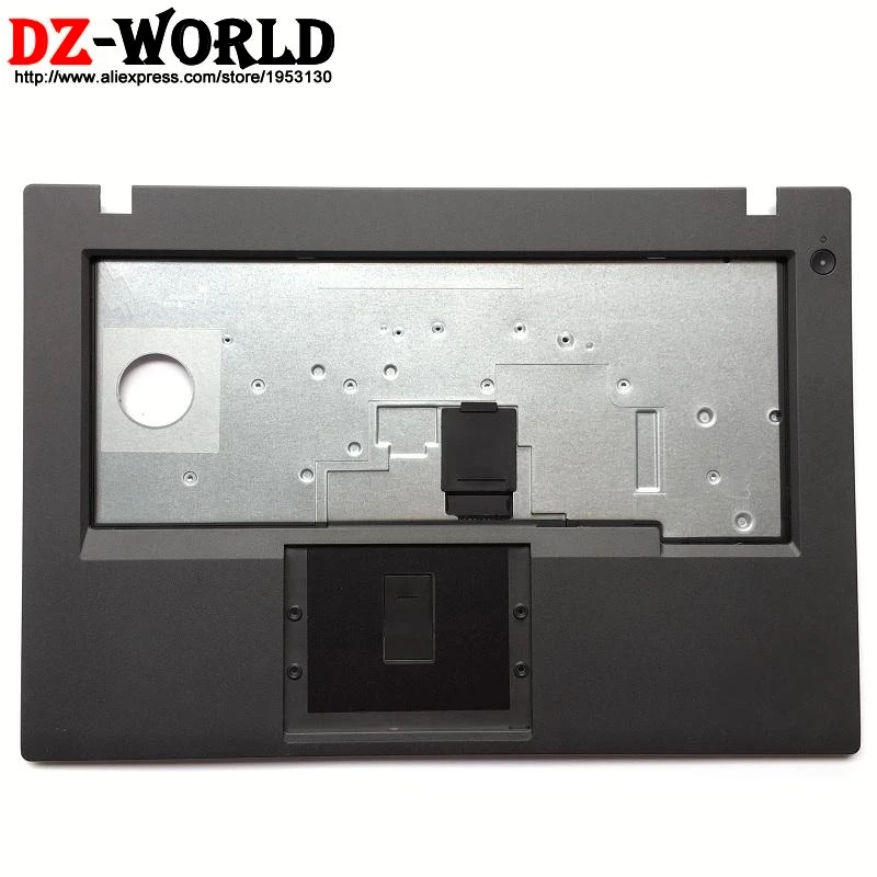 새로운 오리지널 대문자 Palmrest 키보드 베젤 커버 지문 구멍 Lenovo Thinkpad L460 L470 노트북