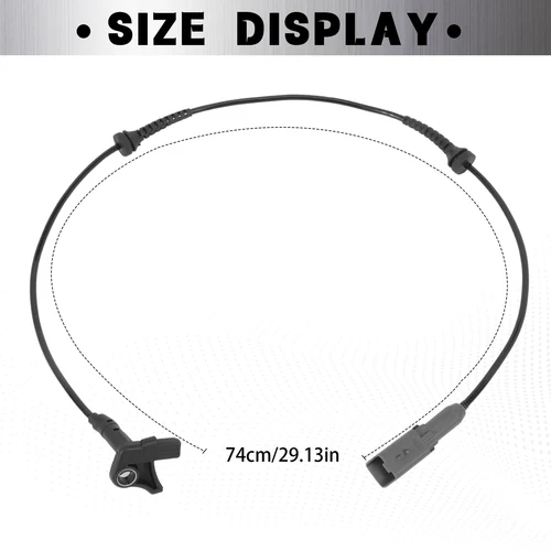 Imagen 2 del producto 2 uds Sensor de velocidad de rueda delantera ABS izquierda y derecha 9665386780 para Peugeot 307 3008 308 5008 Citroen C4 DS4 DS5 4545C1 4545F5