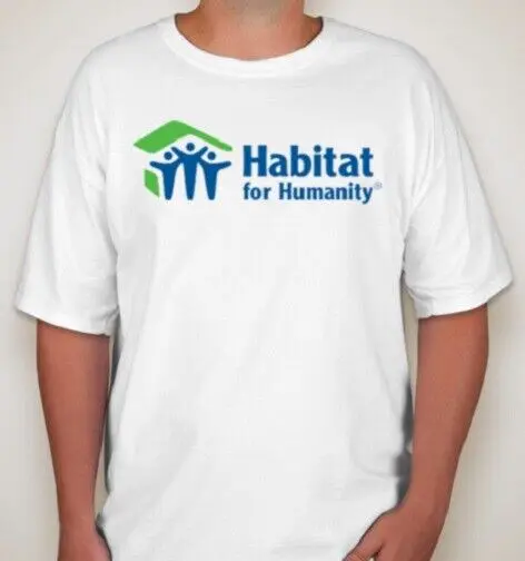 Habitat For Humanity charity t-shirt