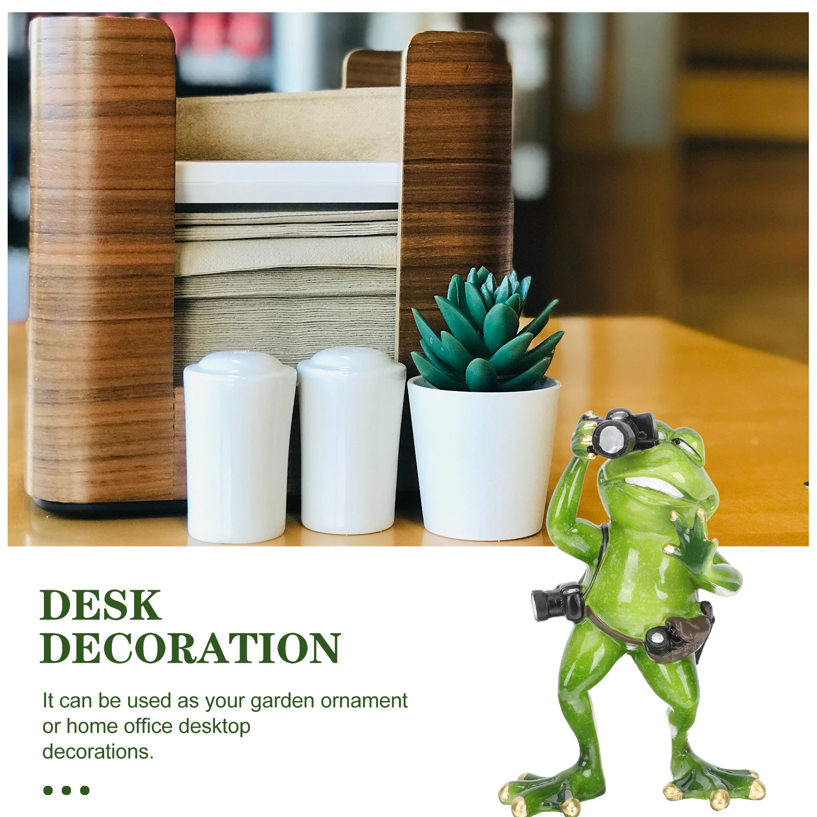 

Animal Ornaments Animals Office Desk Frog Lawn Decor Cute Statue Home Sculptures Small Figurine Christmas Nurse