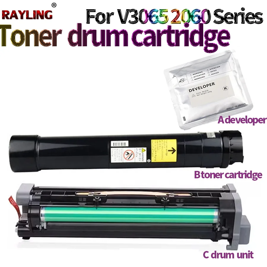 Developer Toner cartridge Image Drum Unit For Xerox DocuCentre V 2060 3060 3065 V2060 V3060 V3065