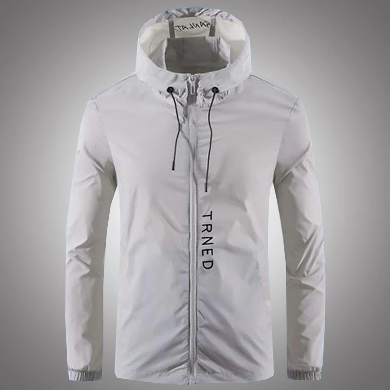 Summer UPF 50+ UV Sun Protection Jacket Man Skin Coats Men Ultra-Light Sportswear Hooded Outwear Men Windbreaker Casual Jackets