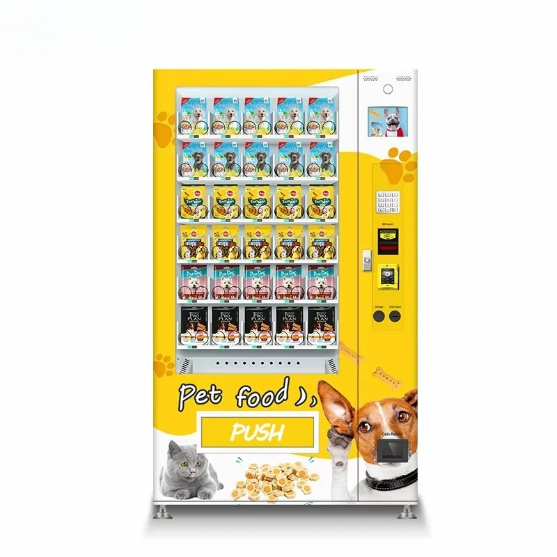 Customizable Pet Food/Snacks/Condom Vending Machine for Commercial Vending