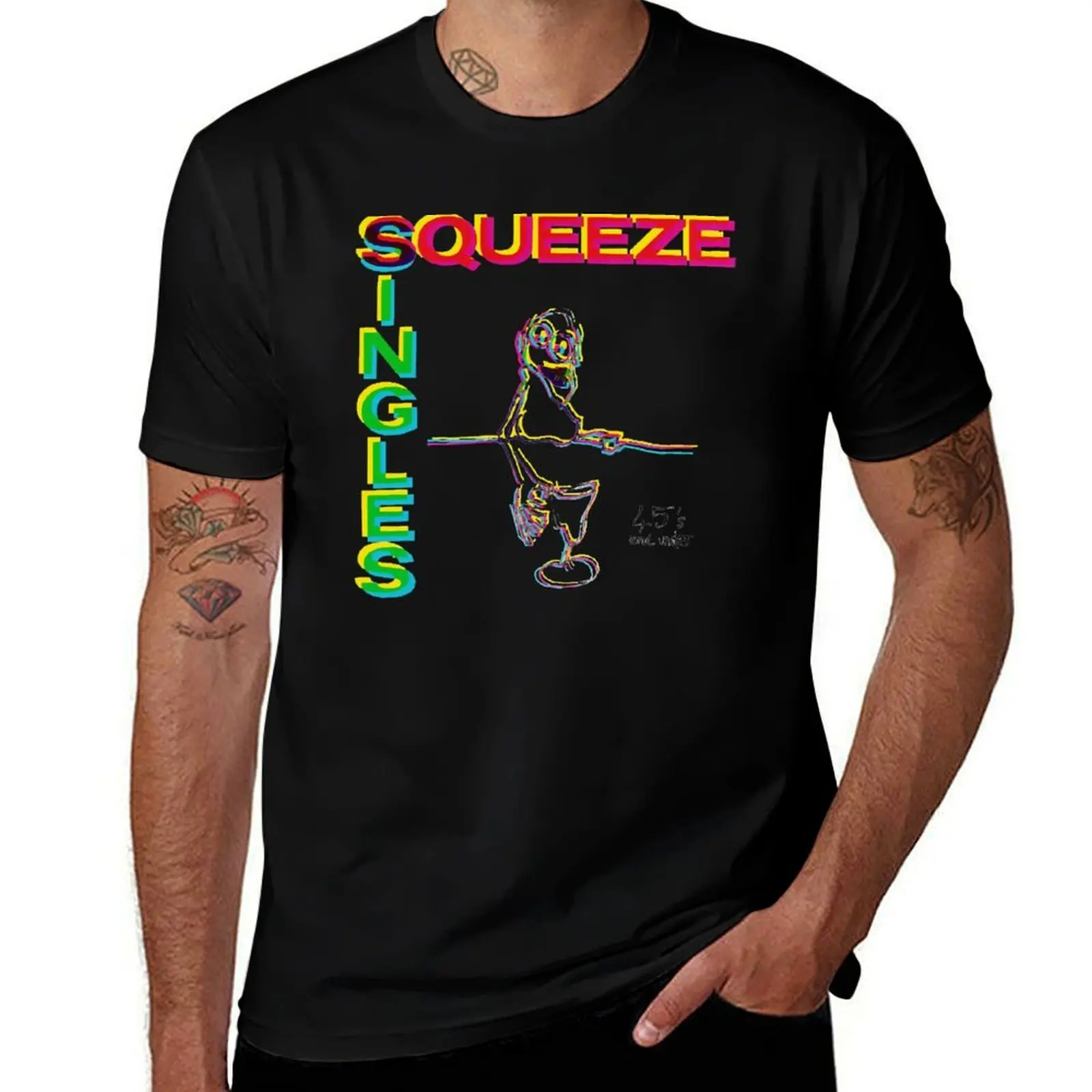 SQUEEZE BAND T-Shirt funny t shirts man T-Shirt