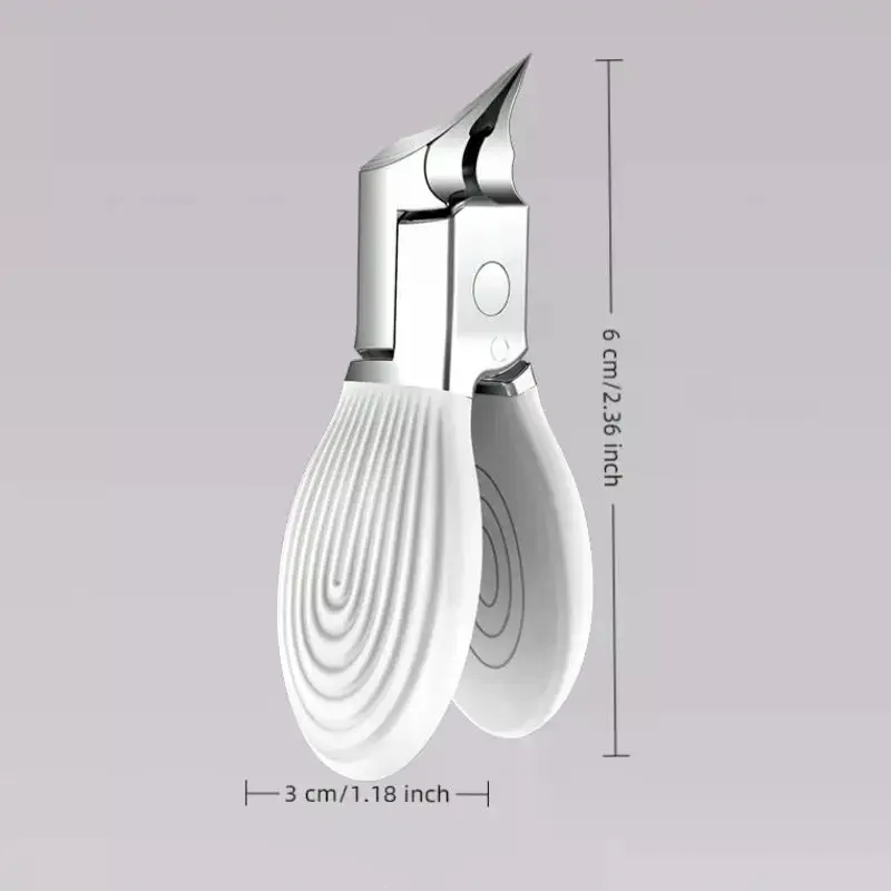 افتتاح صغير مكافحة سبلاش مائل وأشار مسمار المقص نام المحمولة أظافر أظافر المتقلب أدوات مانيكير