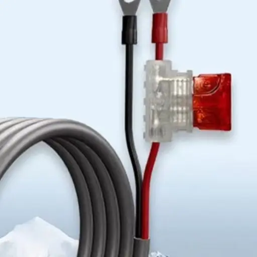 18AWG DC Power Cable For Starlink Battery Ring Terminal Outdoor RV Solar Off Grid Cable Tool Accessory