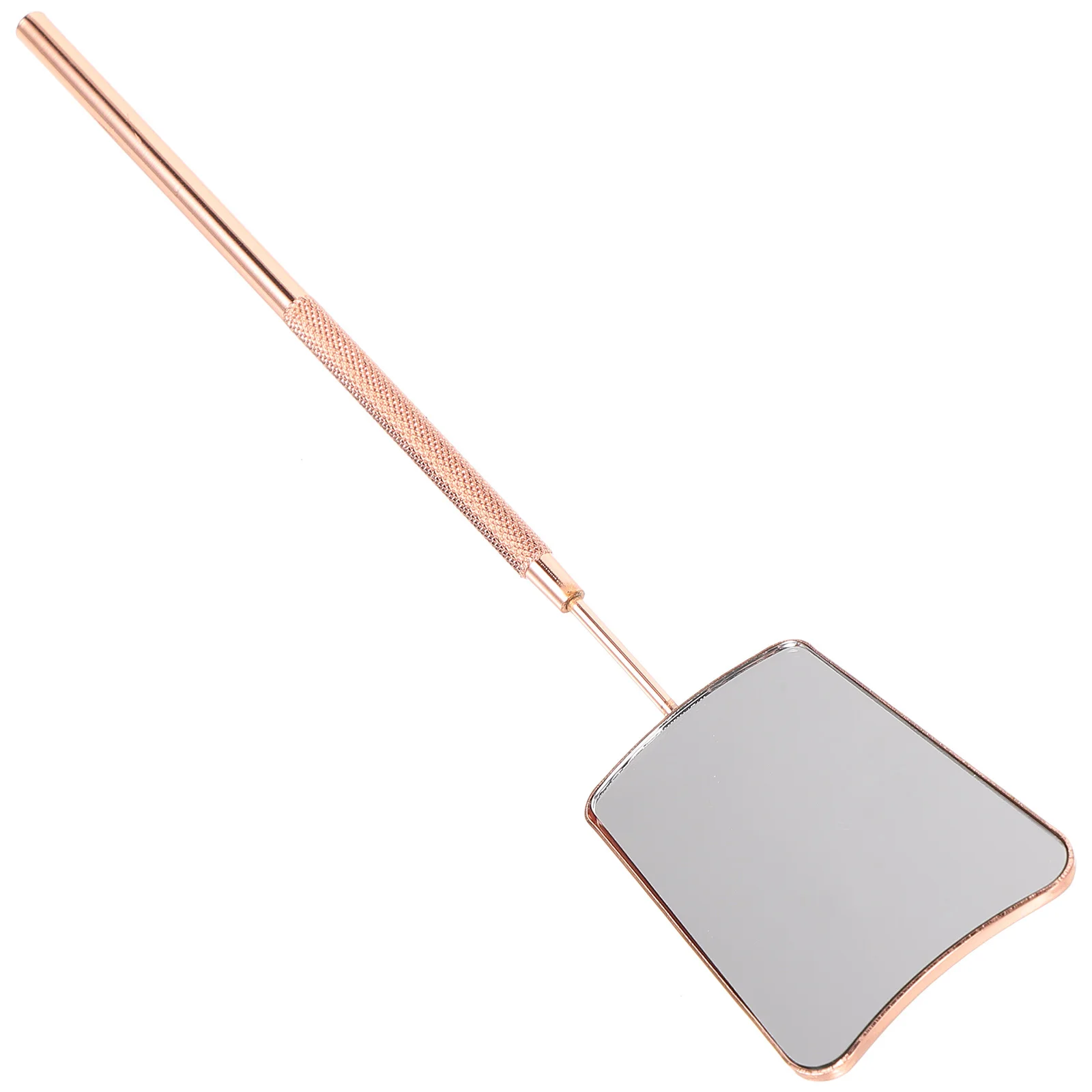 Lash Extension Checking Mirror Stainless Steel Eyelash Mirror Portable Light Makeup Tool Eyelash Extension Supplies