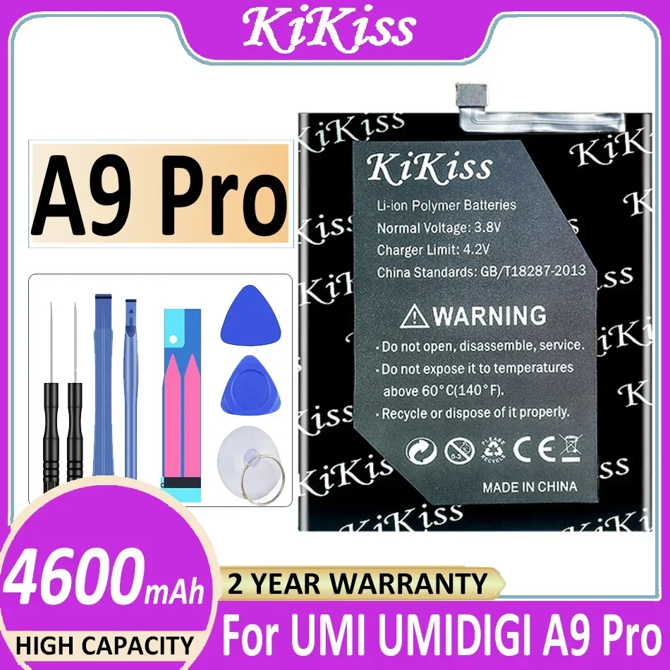 

Аккумулятор KiKiss 4600 мАч для UMI UMIDIGI A9 Pro A9Pro Bateria