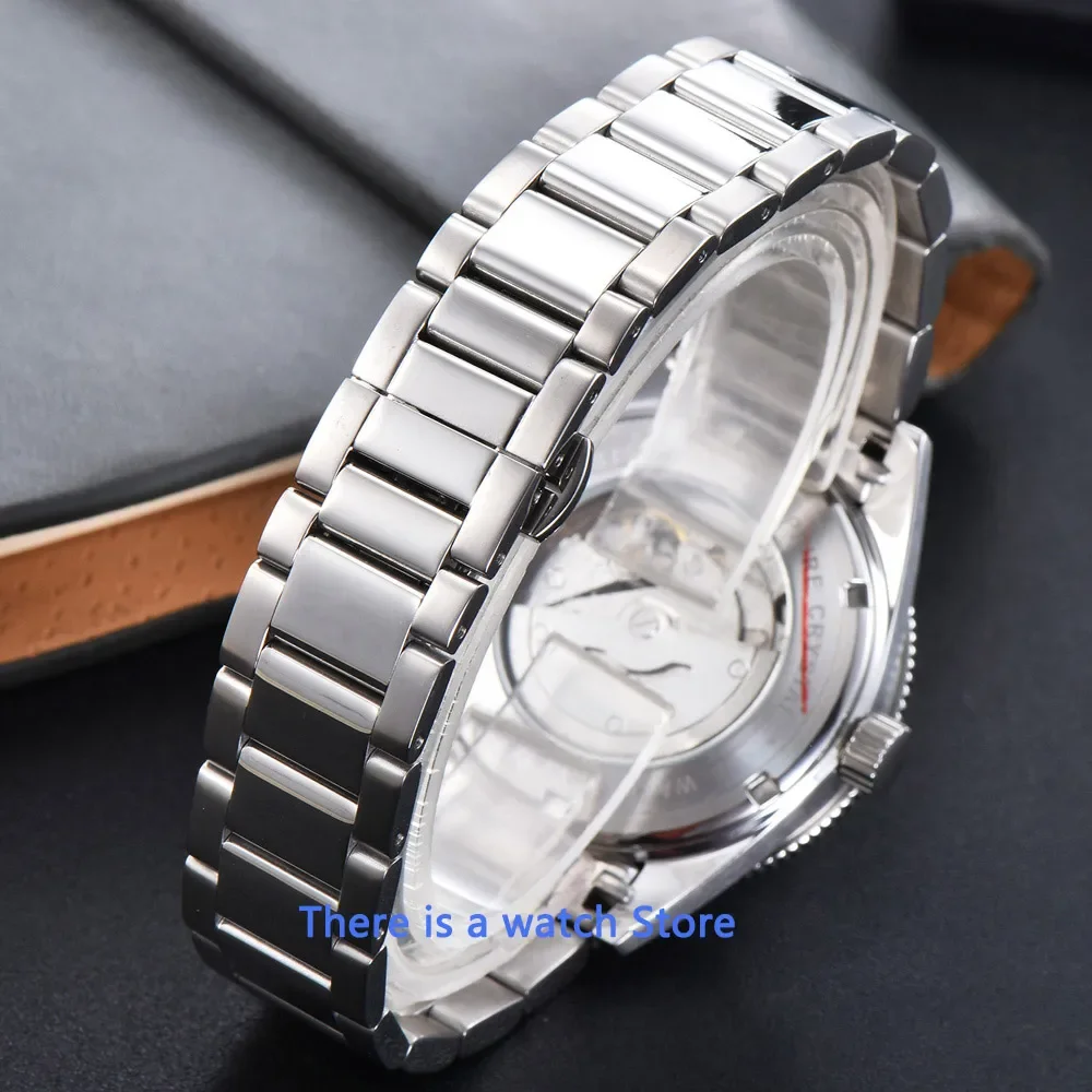 41mm Automatic Mechanical Mens Watch NH35 Movement Luxury Brand Waterproof Watch Sapphire Glass Wristwatch Men