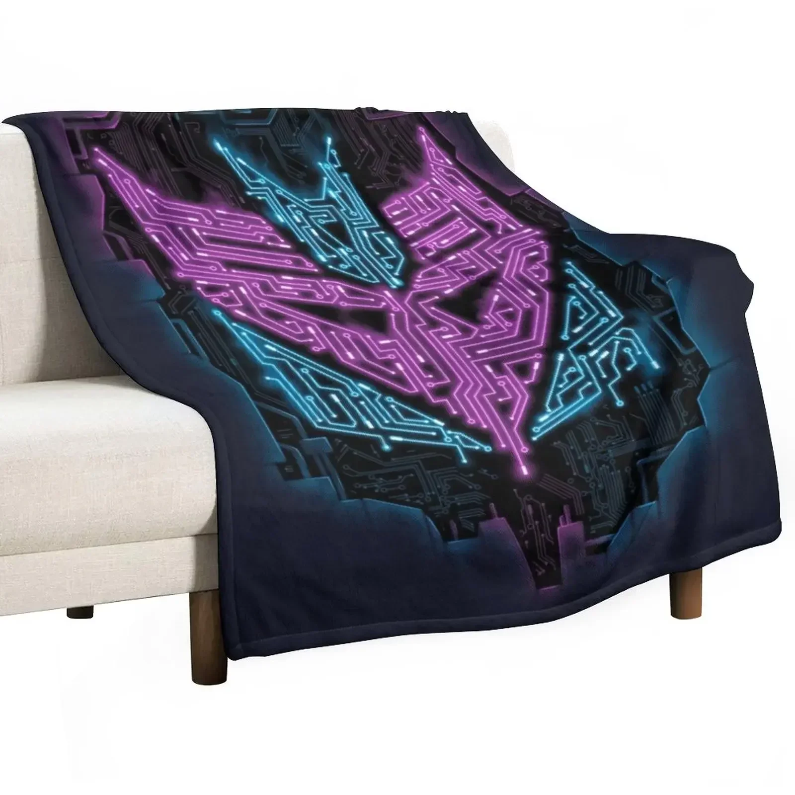 Decept-Iconic II Throw Blanket Large halloween Blankets