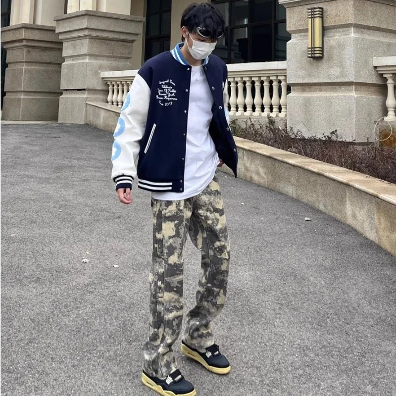 

Slim Fit Jeans for Men Tight Pipe Xs Washed Cheap Autumn Trousers Clothing Aesthetic Japanese Street Style Soft Man Cowboy Pants