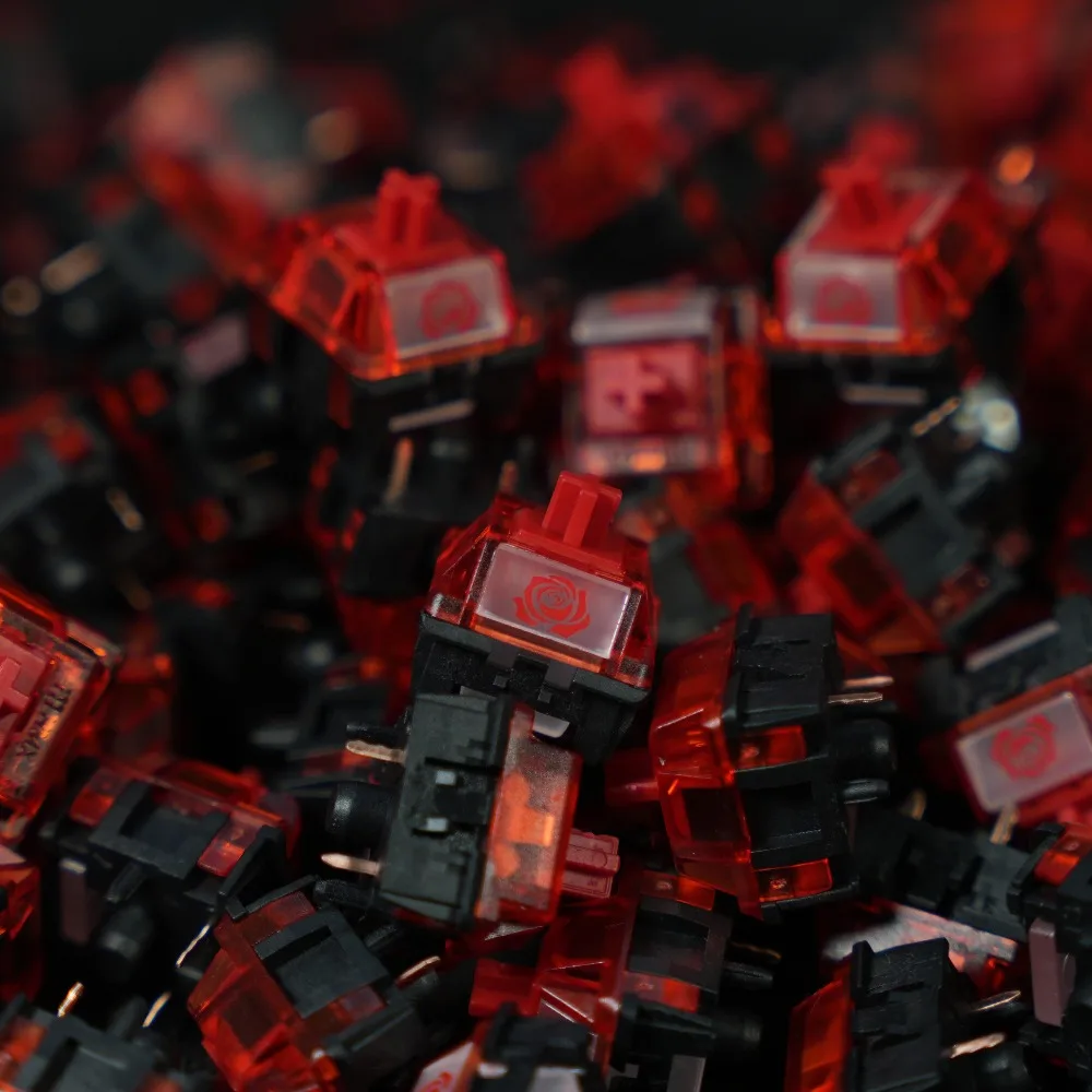 Centifolia Rose 3.6 Switch Customized Chiba Rose Switch Crispy Feeling Trigger Force 37gf/45gf Mechanical Keyboard Accessories