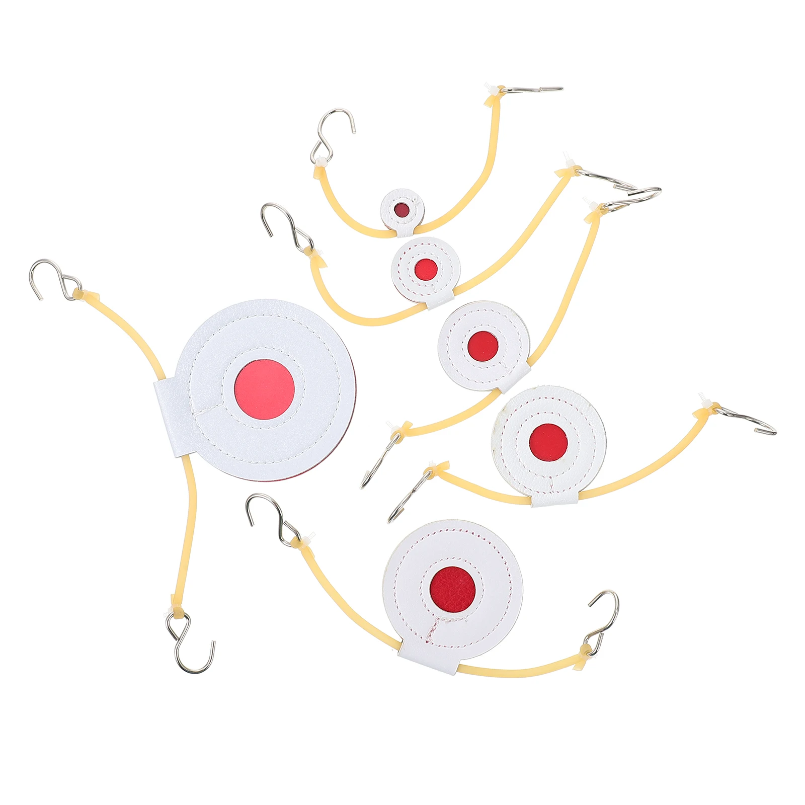 مجموعة واحدة من حصيرة الهدف المصنوعة من الألياف الممتازة للتدريب في الهواء الطلق، ملحقات الرماية خفيفة الوزن المحمولة