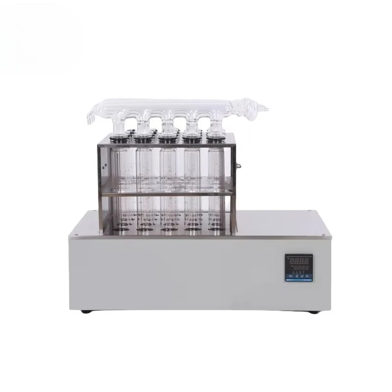 محلل النيتروجين Kjeldahl شبه الأوتوماتيكي Kdn الحبوب الغذاء تغذية التربة اختبار المقطر شبه التلقائي #5